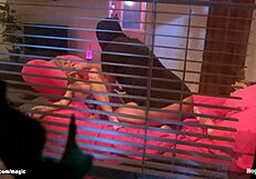 Masked Intruder Pounds Busty Student Rough!