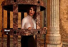 i'm gonna play devils mansion with shaved pussies and monster toys, oops