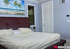 blonde stepsisters teasing tight pussies