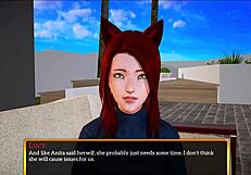 My new family with brunette and redhead