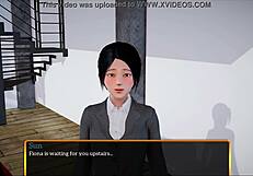 My new family with brunette and redhead