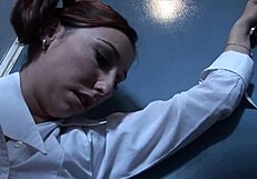 warehouse overseer catches young thief, ready for anal punishment?