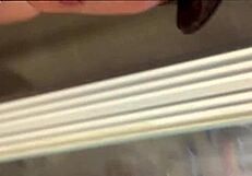 Funny straight jock records me in shower and gives passionate kiss.