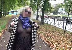 Why Does This Sexy Milf In Nylon With Big Boobs Tease Us?