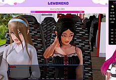 Vtuber LewdNeko Explores Harem Hotel in Part 20