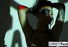 Sexy Christy Mack Plays With Her Amazing Ass And Wet Pussy!