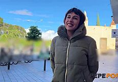 Nora proves her need for pounding with public nudity – hardcore or tease?