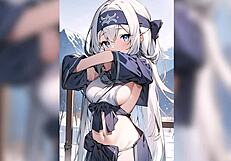 anime ainu tribe sex from blowjob to doggystyle in missionary