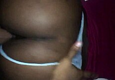 Ebony Couple Doggy Style