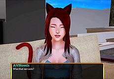 IN MY NEW FAMILY 346, THE REDHEAD TEEN 18+ WITH SMALL TITS AND BIG ASS EXPLORES TABOO DESIRES