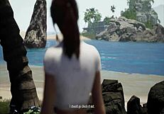 let's play beasts in the sun at the beach with anal and blowjob