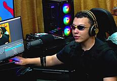 isa viajante fica peladinha no estúdio ainda pede pro ruan pegar no rabão dela que delicia - podcast pópum no barraco