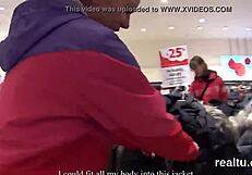 Czech Nympho Tempted at Mall and Banged POV