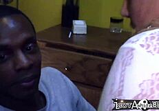 throwback to summer when she got gangbanged in the barber shop