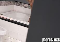 Mofos - Pervs on Patrol - Tony Rubino - Hung Voyeur Scores Outdoor Hardcore Love from Latina Roomie