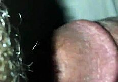 Tight hairy pussy takes big cock bareback