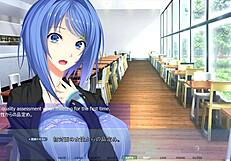 Akumeru Family - Mahiru Route Part 1 - Stuck in the Wall with Big Tits and Ass Masturbation