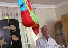 old step mom and young playmates pack time with sex and gargle