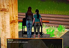 Milf ass fucked in hentai family!