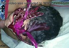 I'm drinking cock milk after assfucking in lingerie with natural tits