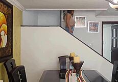 Mi esposa se lastima el pie y le hago un masaje en su vagina 😏