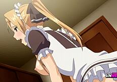 omg this teen maid got punished so hard in hentai, her wet uniform tho... anyone seen this?
