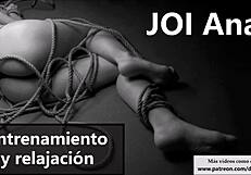 joi says train your ass with anal in spanish