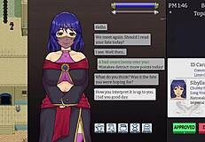 Fucking women at border post with big tits and ass cumshot