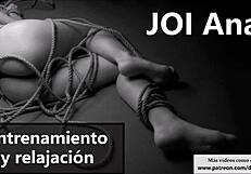 joi says train your ass with anal in spanish