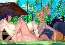 Excellen browning and lamia loveless and setsuko ohara intense lesbian play - super robot wars impact & a & z hentai