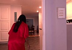 Asteria Diamond pursued and pounded by vampire