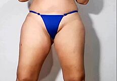 homemade compilation hints at wild lingerie and toy play with big asses