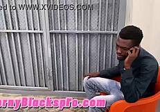 Big Dick Gateman Called For Threesome With Big Thani And Sexy Vino!