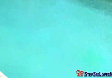 Teen 18+ stepsister gets facial in hardcore pov. After oral