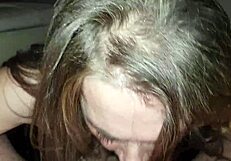 Whore slave blowjobs on leash at club?