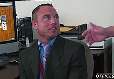 straight boy teen 18+ turns gay for bonus in hot movie scene.