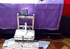 exhibitionist babe bent over in doggy style 😜