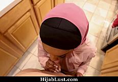 Getting To Fuck Gorgeous Hijab-Wearing Lady! Shy Cute Riding?