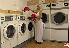 i watch kim cougar take care of two cocks in threesome