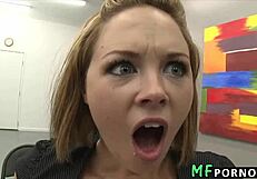 huge black dick fucking skinny white girl angela attison – she's loving it!