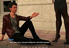 Anna becomes a rockstar in this roleplay scene.