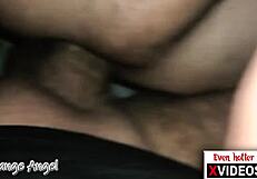 Super close missionary POV gay bareback with deep anal creampie