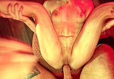 Halloween Pigman Anal Creampie Of Demented Doll?