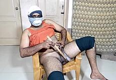 Just playing with black cock and hand toy from my girlfriend