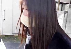 Japanese Babe with Natural Tits Rides in Cowgirl, Doggystyle Hardcore, Cumshot on Tight Body.