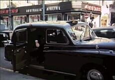 Vintage Black London Scenes from Retro Era