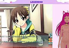 Vtuber masturbates while playing go go nippon part 2