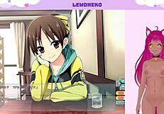 Vtuber masturbates while playing go go nippon part 2