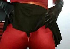 Hot Transvestite Anal Action