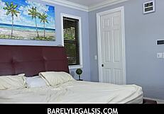 Stepsiblings Dani Blue And Sophia Sweet Raiding Their Stepbro's Room